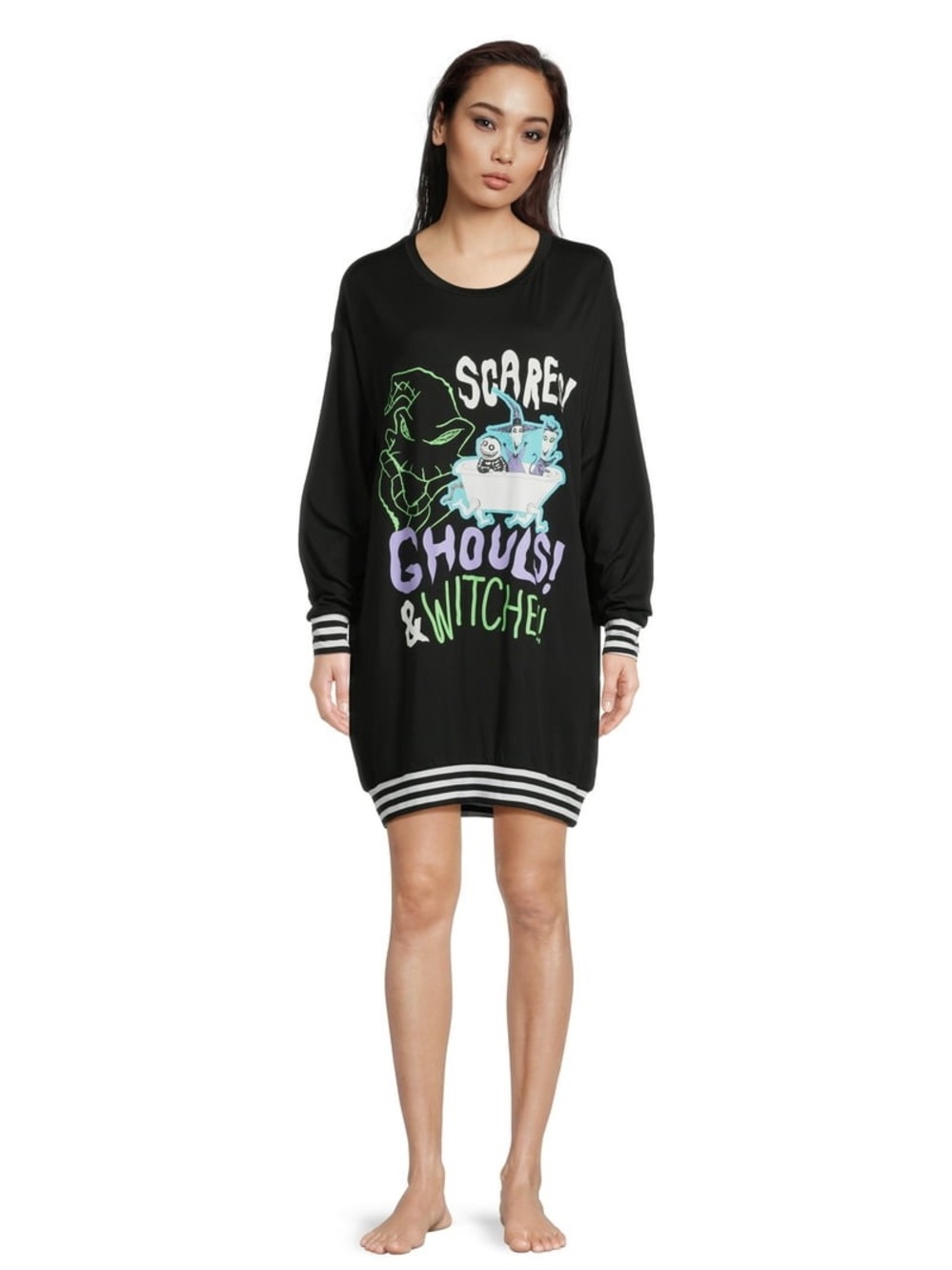 Disney Nightmare Before Christmas Scares Ghouls Witches Top NWT 3X 22W-24W